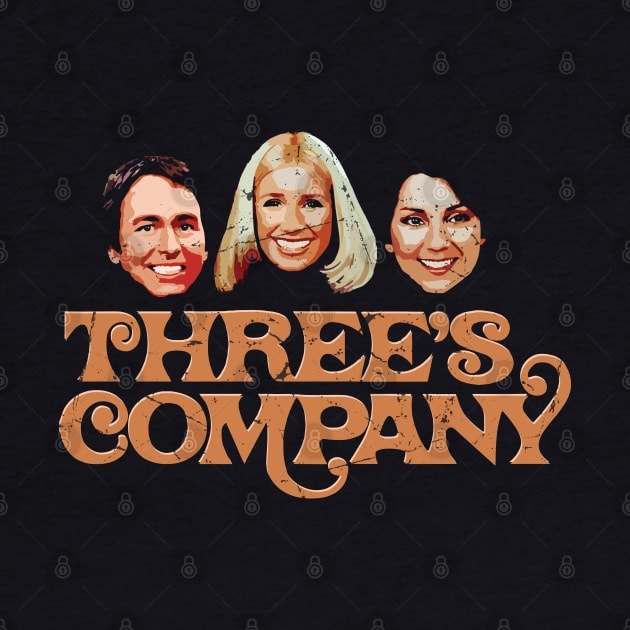 Threes Company // Vintage Fan Art by Trendsdk